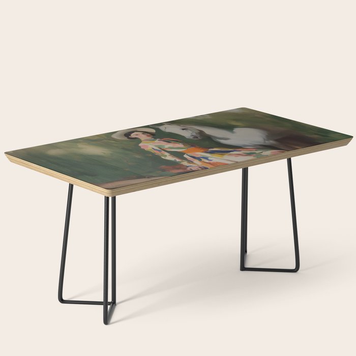 Equestrian Elegance in Color Coffee Table Gallery Image 1