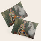 Equestrian Elegance in Color Pillow Sham Gallery Image 3