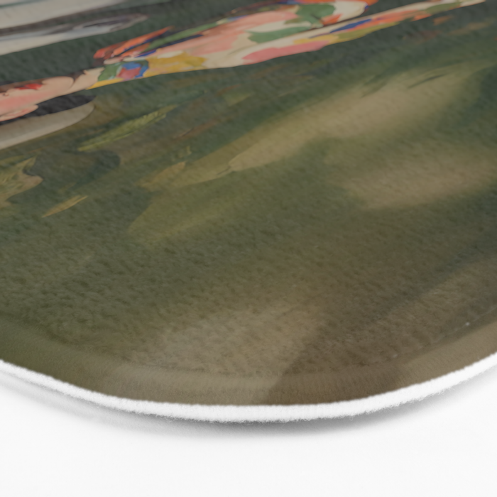 Equestrian Elegance in Color Bath Mat Gallery Image 3