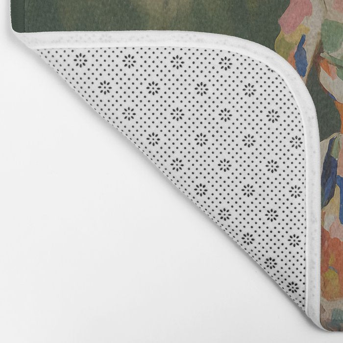Equestrian Elegance in Color Bath Mat Gallery Image 2