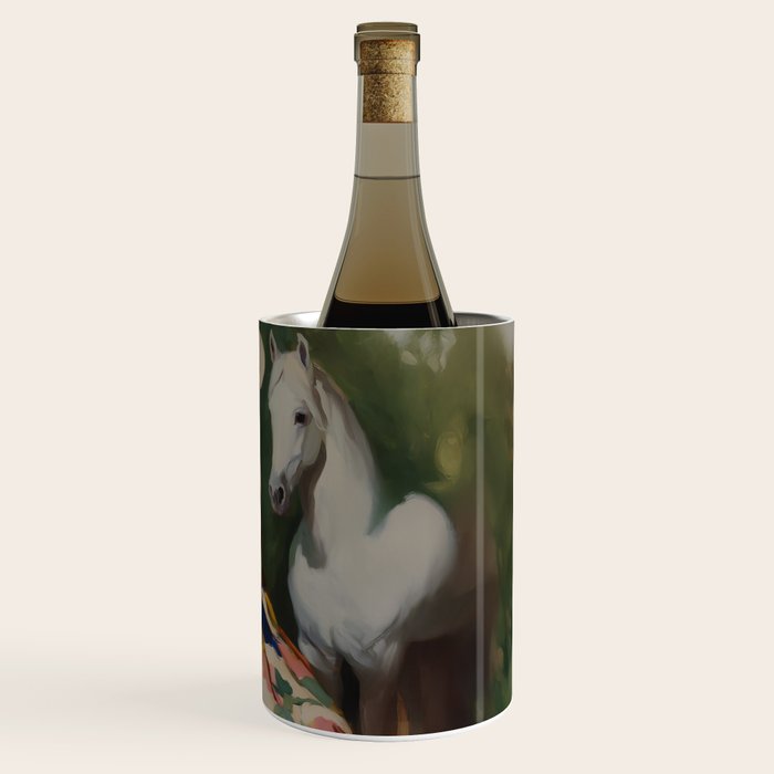 Equestrian Elegance in Color Wine Chiller Gallery Image 3