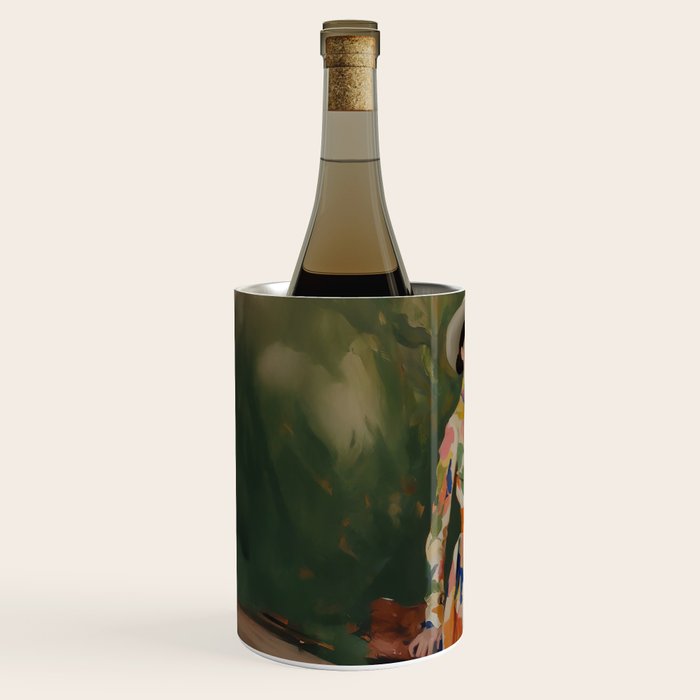 Equestrian Elegance in Color Wine Chiller Gallery Image 2