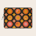 Sunshine Faces - Charcoal Laptop Sleeve Gallery Image 1