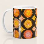 Sunshine Faces - Charcoal Coffee Mug Gallery Image 3