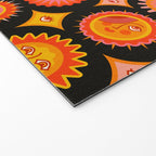 Sunshine Faces - Charcoal Welcome Mat Gallery Image 2