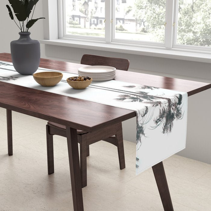 Pool and Palm Trees Table Runner Gallery Image 2
