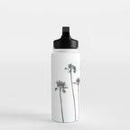 Pool and Palm Trees Water Bottle Gallery Image 3