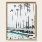 Pool and Palm Trees Serving Tray Gallery Image 1
