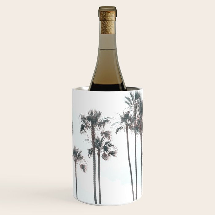 Pool and Palm Trees Wine Chiller Gallery Image 1