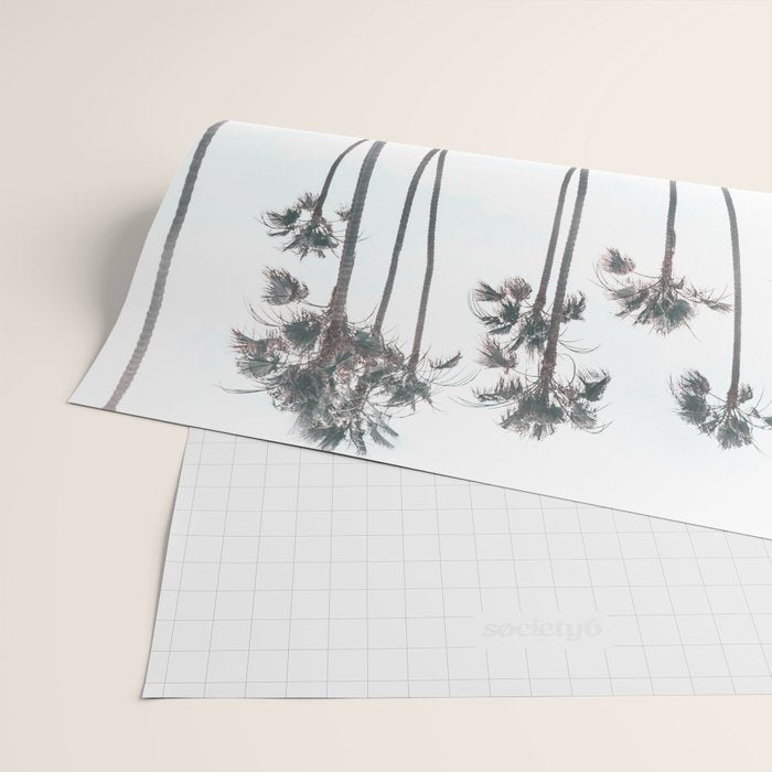 Pool and Palm Trees Wrapping Paper Gallery Image 2