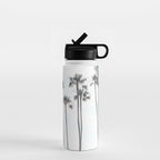 Pool and Palm Trees Water Bottle Gallery Image 1