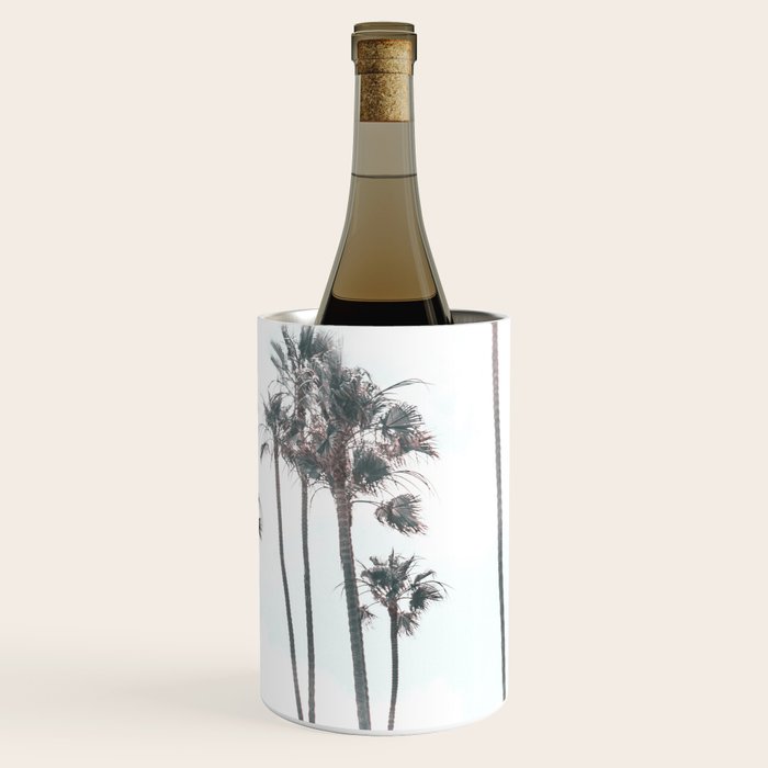 Pool and Palm Trees Wine Chiller Gallery Image 3