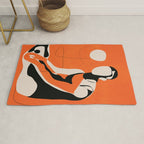 Abstract Woman Body 2  Rug Gallery Image 1