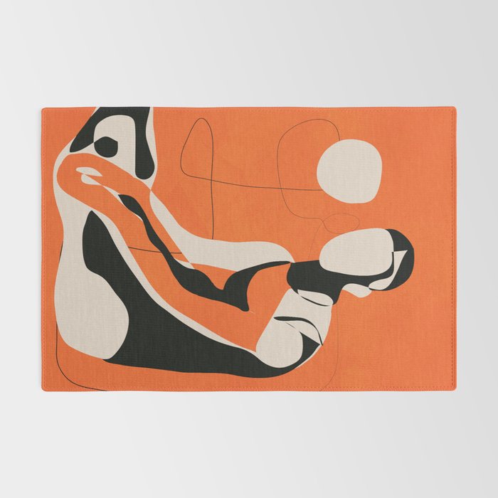 Abstract Woman Body 2  Rug Gallery Image 2