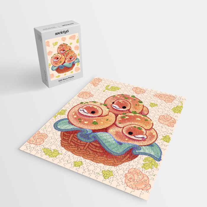 Garlic knot pythons Jigsaw Puzzle Gallery Image 2
