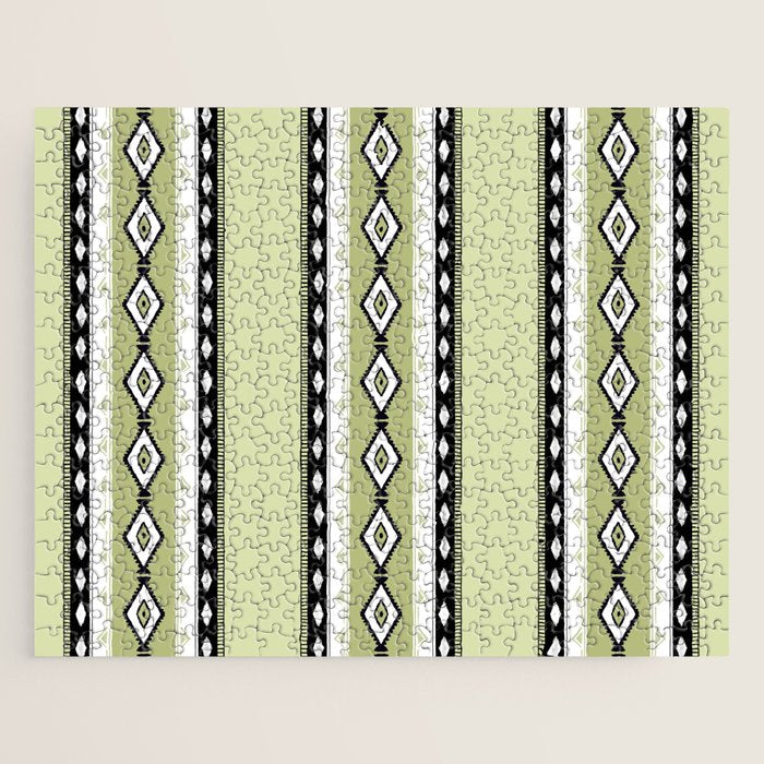 Ikat Reverie Jigsaw Puzzle Gallery Image 1