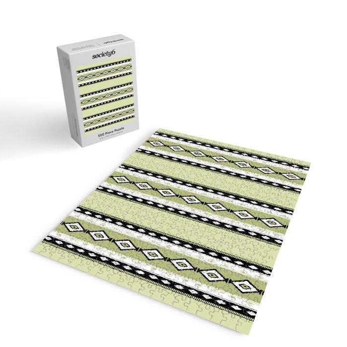 Ikat Reverie Jigsaw Puzzle Gallery Image 2
