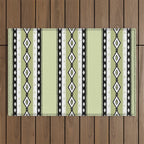 Ikat Reverie Outdoor Rug Gallery Image 1