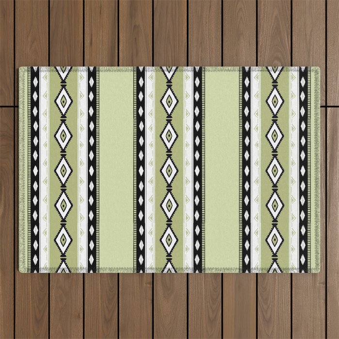 Ikat Reverie Outdoor Rug Gallery Image 1