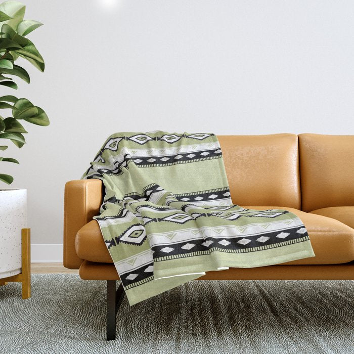 Ikat Reverie Throw Blanket Gallery Image 1