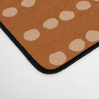 Spotted, African Pattern, in Terracotta Desk Mat Gallery Image 4