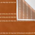 Spotted, African Pattern, in Terracotta Wall Tapestry Gallery Image 3
