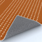 Spotted, African Pattern, in Terracotta Rug Gallery Image 4