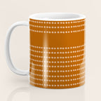 Spotted, African Pattern, in Terracotta Coffee Mug Gallery Image 3