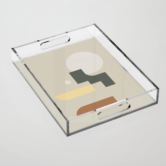 Contemporary Composition 19 Acrylic Tray Gallery Image 1