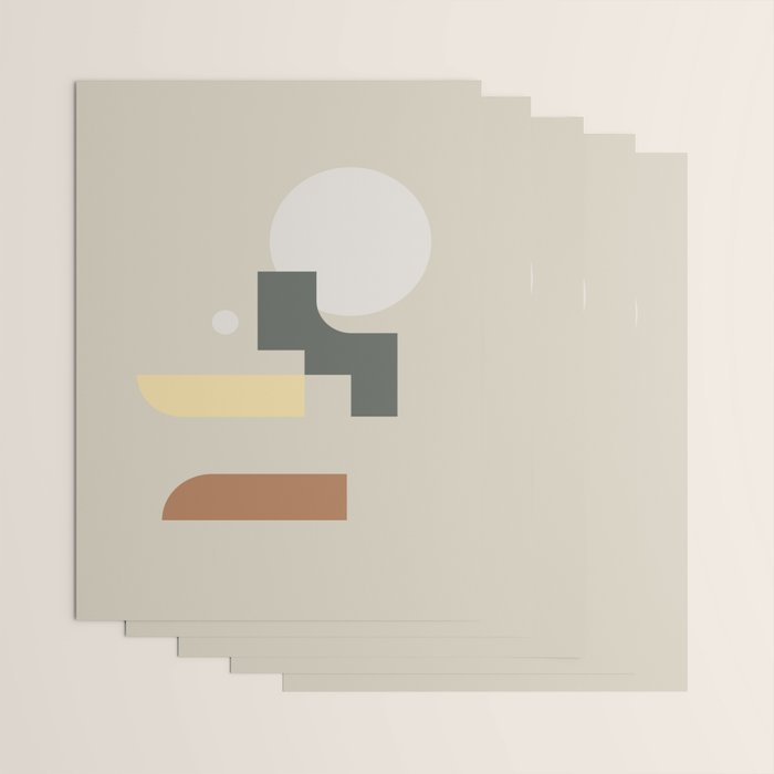 Contemporary Composition 19 Wrapping Paper Gallery Image 3