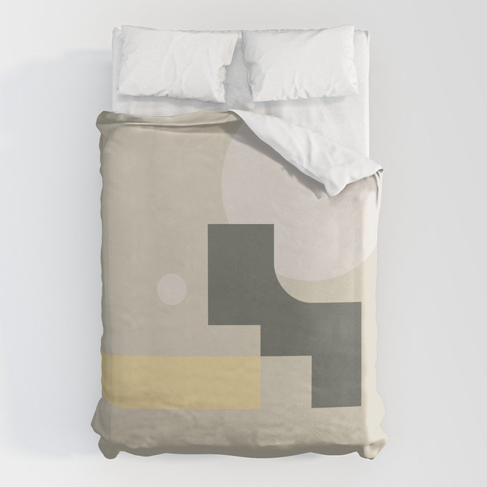 Contemporary Composition 19 Duvet Cover Gallery Image 1