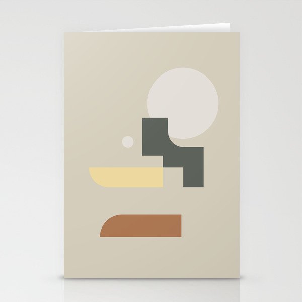 Contemporary Composition 19 Stationery Card Gallery Image 1