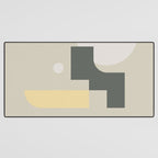 Contemporary Composition 19 Desk Mat Gallery Image 3