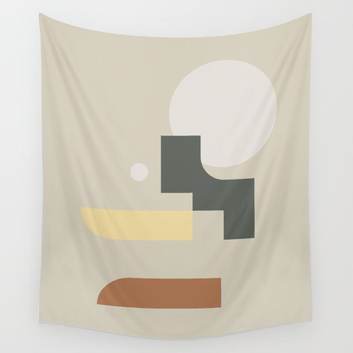 Contemporary Composition 19 Wall Tapestry Gallery Image 1