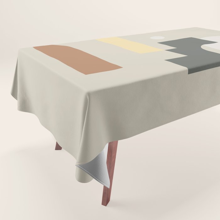Contemporary Composition 19 Tablecloth Gallery Image 1