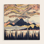 Winter's Sky Wood Wall Art Gallery Image 1
