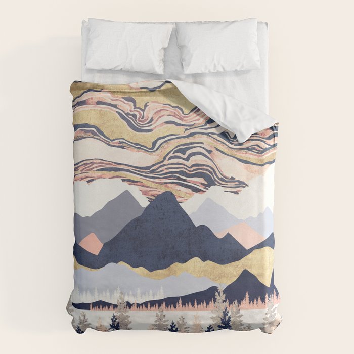 Winter's Sky Duvet Cover Gallery Image 6