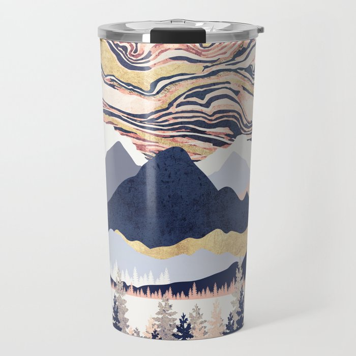 Winter's Sky Travel Mug Gallery Image 1