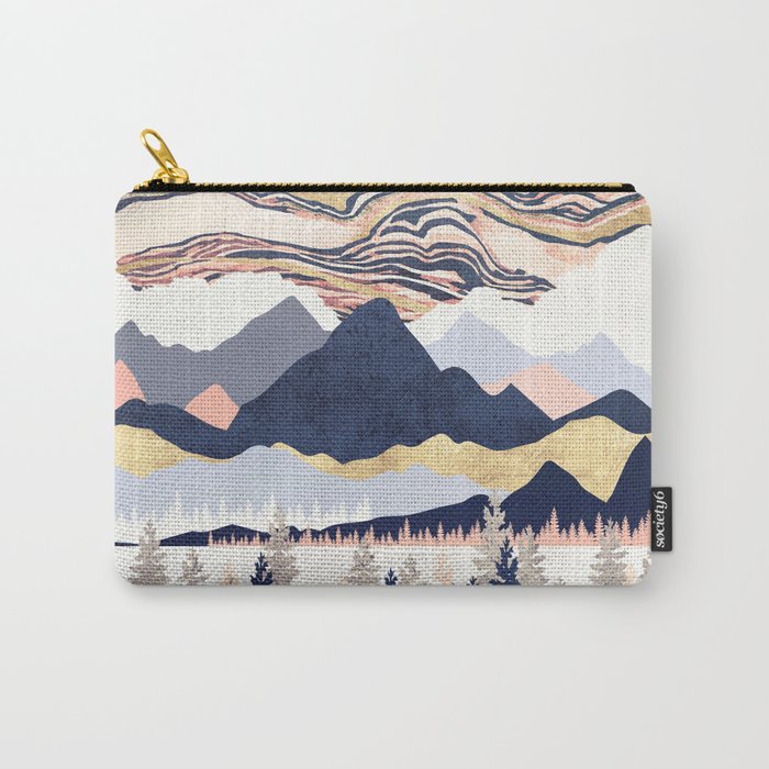 Winter's Sky Carry All Pouch Gallery Image 1
