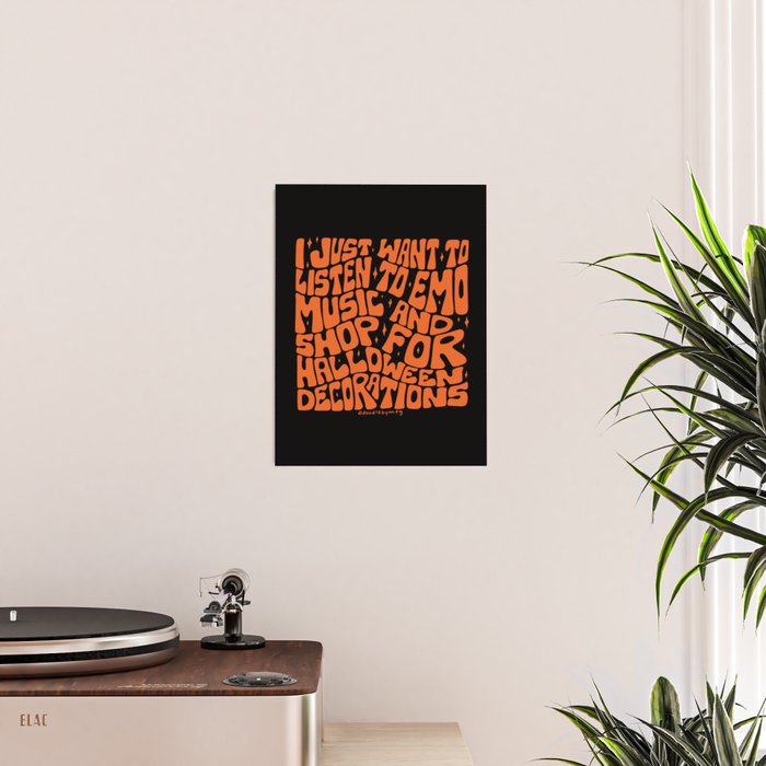 Emo Music and Halloween Decorations Poster Gallery Image 2