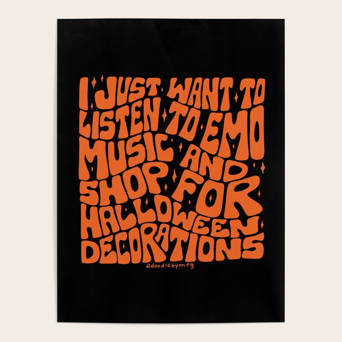 Emo Music and Halloween Decorations Poster Gallery Image 4