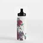 red flowers Water Bottle Gallery Image 2