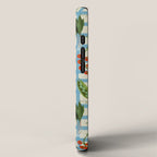 Blue Gingham Farmers Market Pattern iPhone Case Gallery Image 2