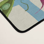 Blue Gingham Farmers Market Pattern Desk Mat Gallery Image 4