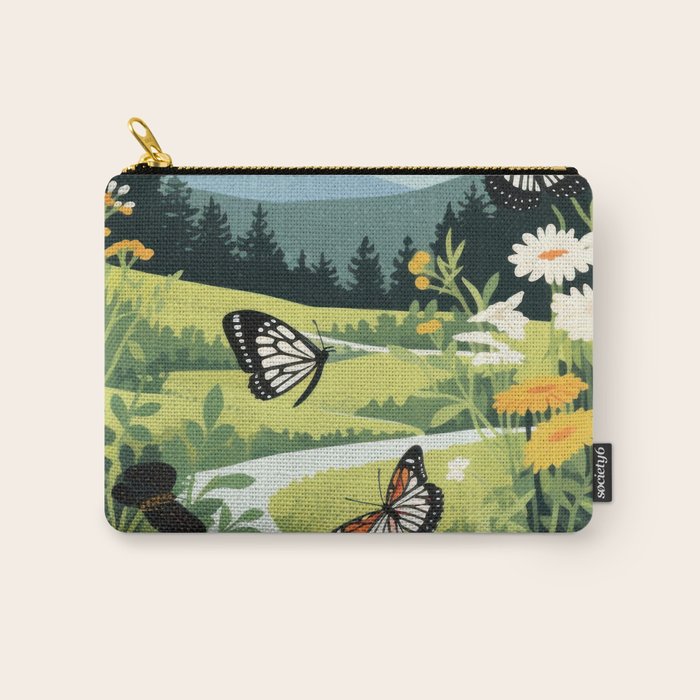 Butterfly Path Carry All Pouch Gallery Image 1