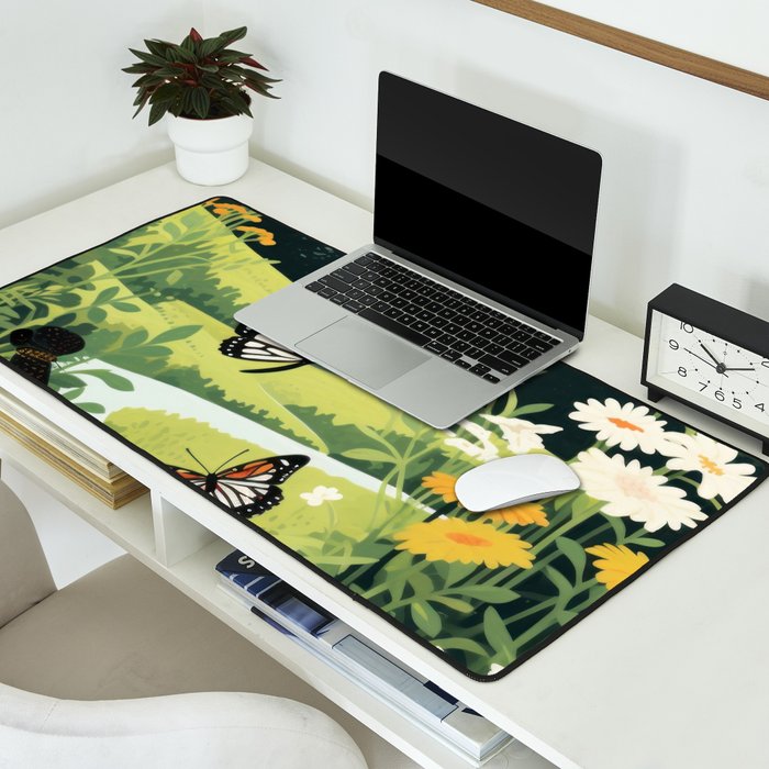 Butterfly Path Desk Mat Gallery Image 2