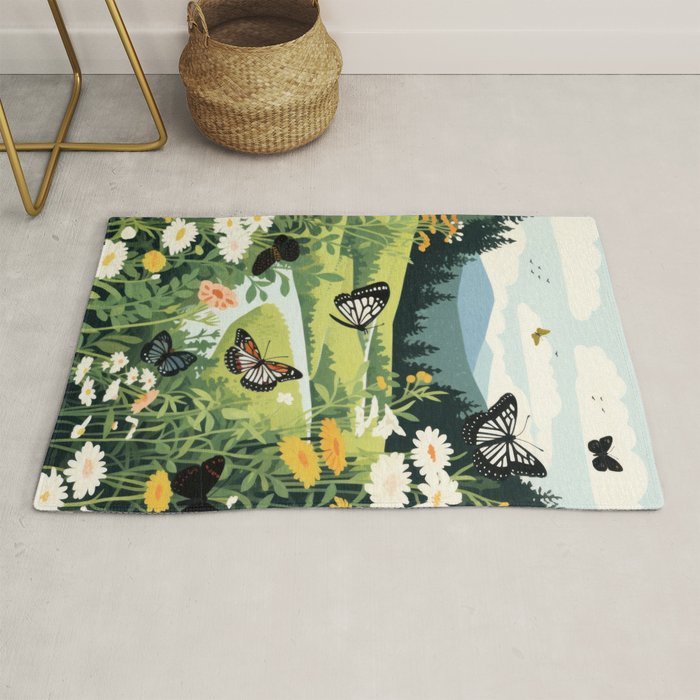 Butterfly Path Rug Gallery Image 1