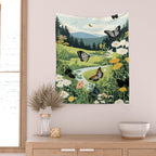 Butterfly Path Wall Tapestry Gallery Image 2