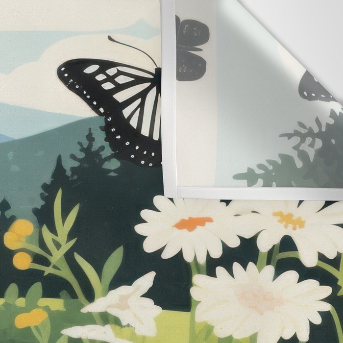 Butterfly Path Wall Tapestry Gallery Image 3