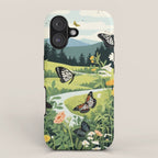 Butterfly Path iPhone Case Gallery Image 1